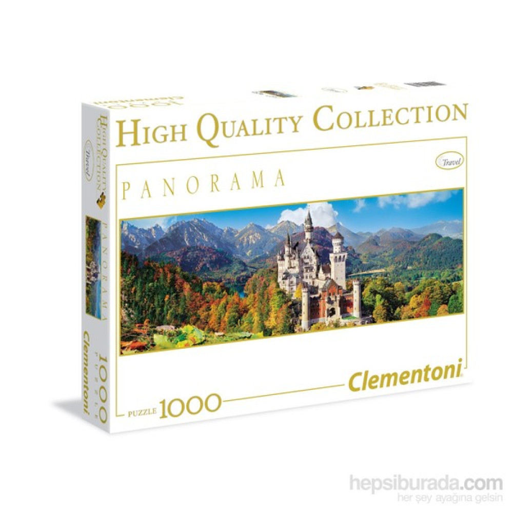 Clementoni Puzzle 1000 Parça Panaroma - Neuschwanstein Puzzle & Aksesuarları Fiyatı