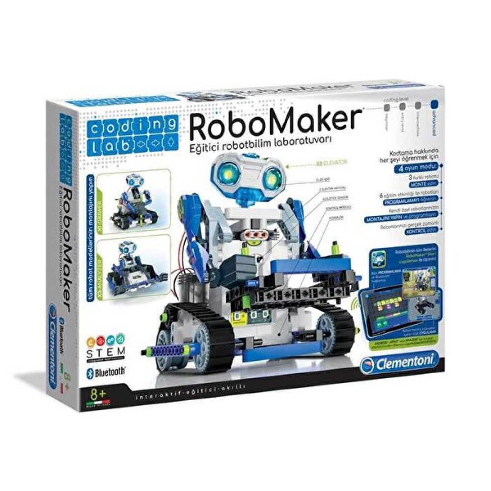 Clementoni Robomaker Eğitici Laboratuvarı 64442 Teknolojik Oyuncak Fiyatı