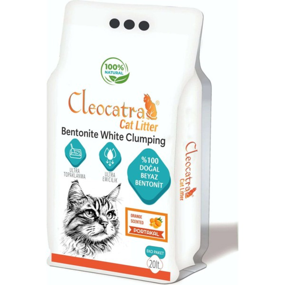 Cleocatra Cat Litter 20 Lt Ince Taneli Topaklanan Portakal Kokulu Kedi Kumu Evcil Hayvan Ürünleri Fiyatı