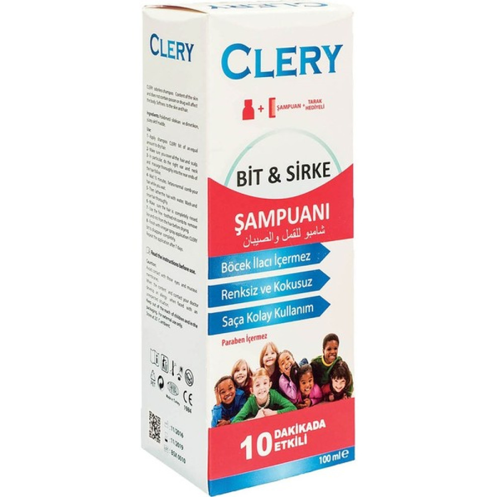 Clery Pire ve Sirke Şampuanı 100 ml Şampuan ve Saç Kremi Fiyatı