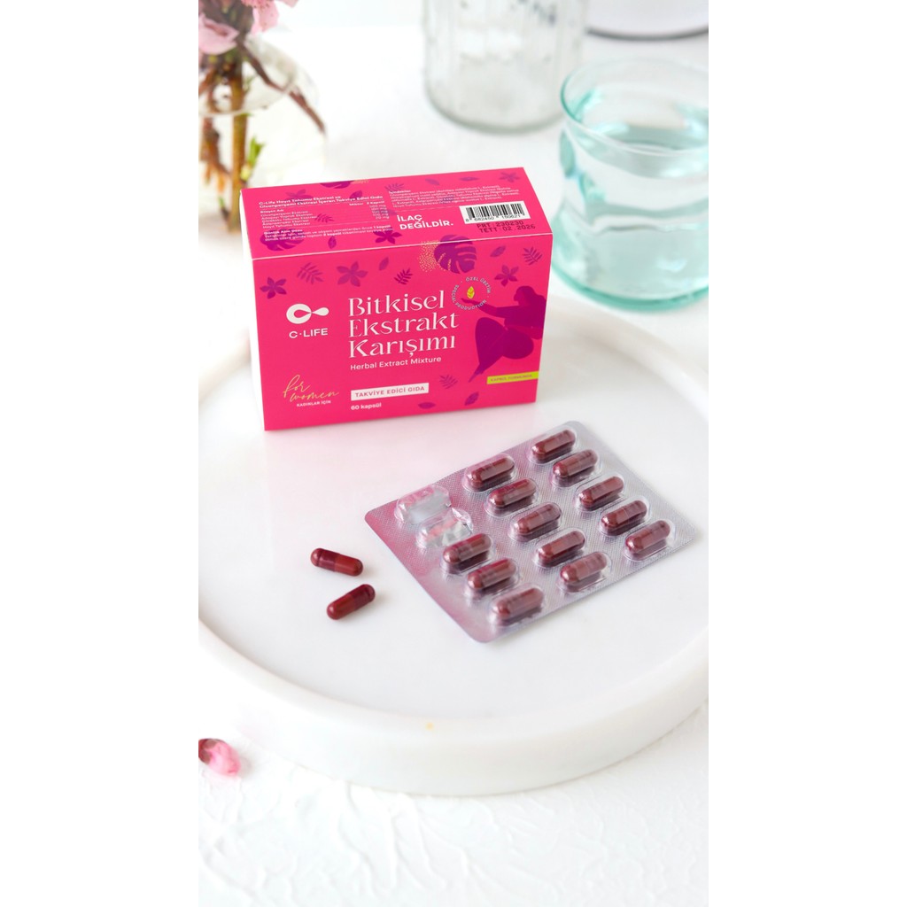 Clife C·life Bitkisel Ekstrakt Karışım Kapsülde - 120 gr Diğer Fiyatı
