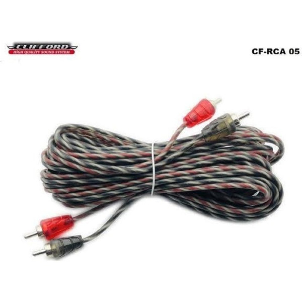 Clifford Amfi Dek Kablosu Rca 5 mt Oto Hoparlörleri & SubWoofer Fiyatı