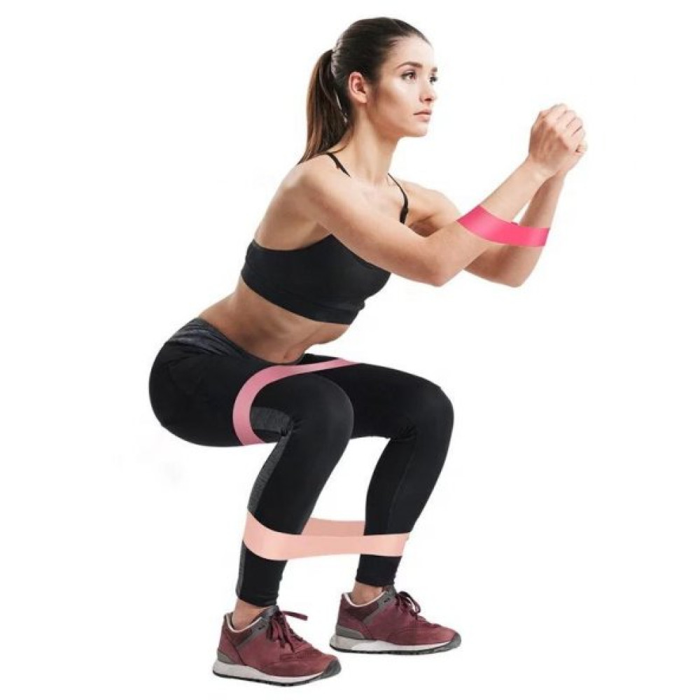 Clifton 3 Lu Set Farkli Direncte Squat Bandi Hafif Orta Sert Latex Pilates Aerobik Calisma Lastigi Pilates Aletleri Fiyatı