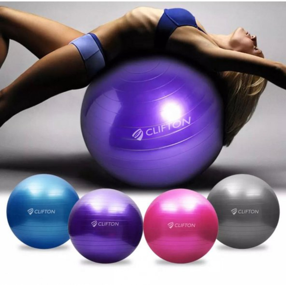 Clifton 65 Cm Dura-Strong Deluxe Pilates Topu-Pompa Pilates Aletleri Fiyatı