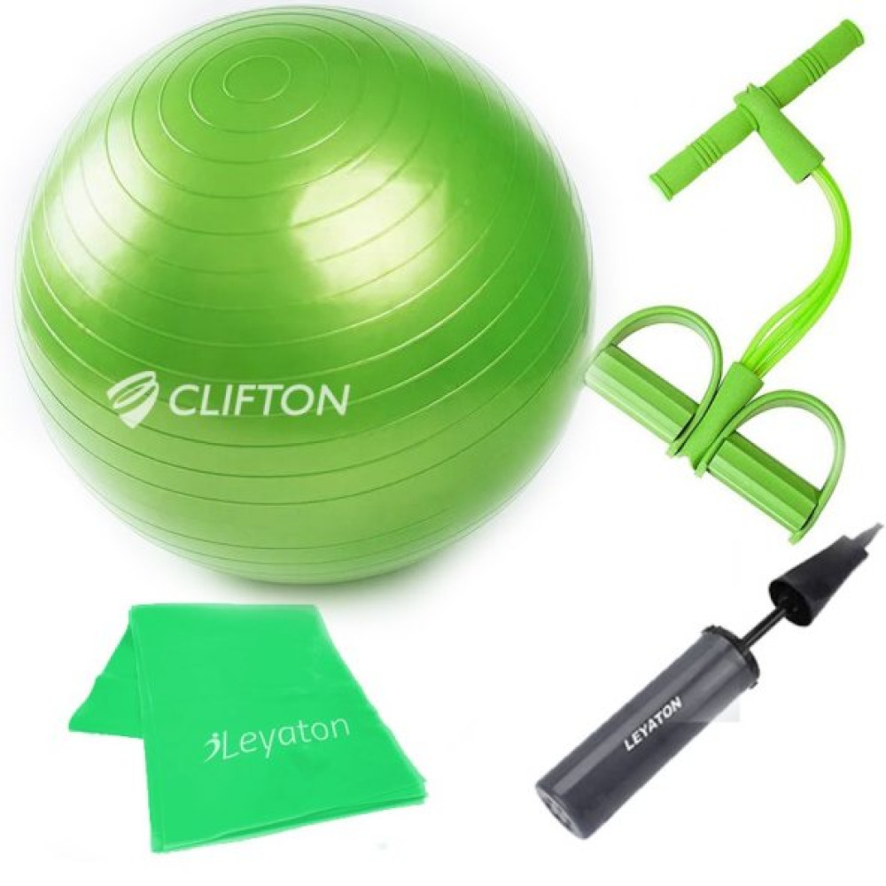Clifton 65 Cm Yesil Dura-Strong Deluxe Pilates Topubody Trimmer Pilates Bandi Pompa Set Pilates Aletleri Fiyatı