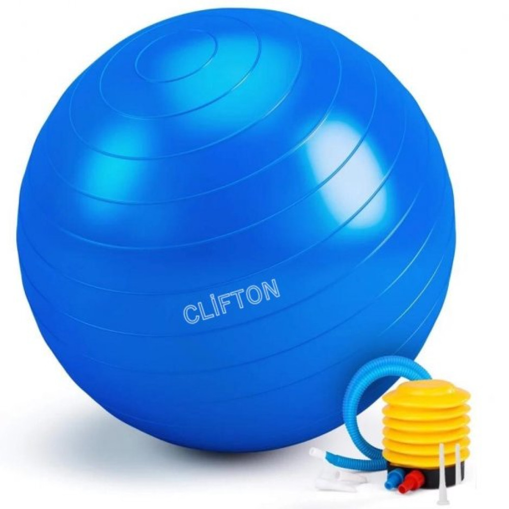 Clifton Clifton 65 Cm Fitilli Pilates Topu Ve Pompa Seti Plates Denge Yoga Spor Egzersiz Top Jimnastik Gym Pilates Aletleri Fiyatı