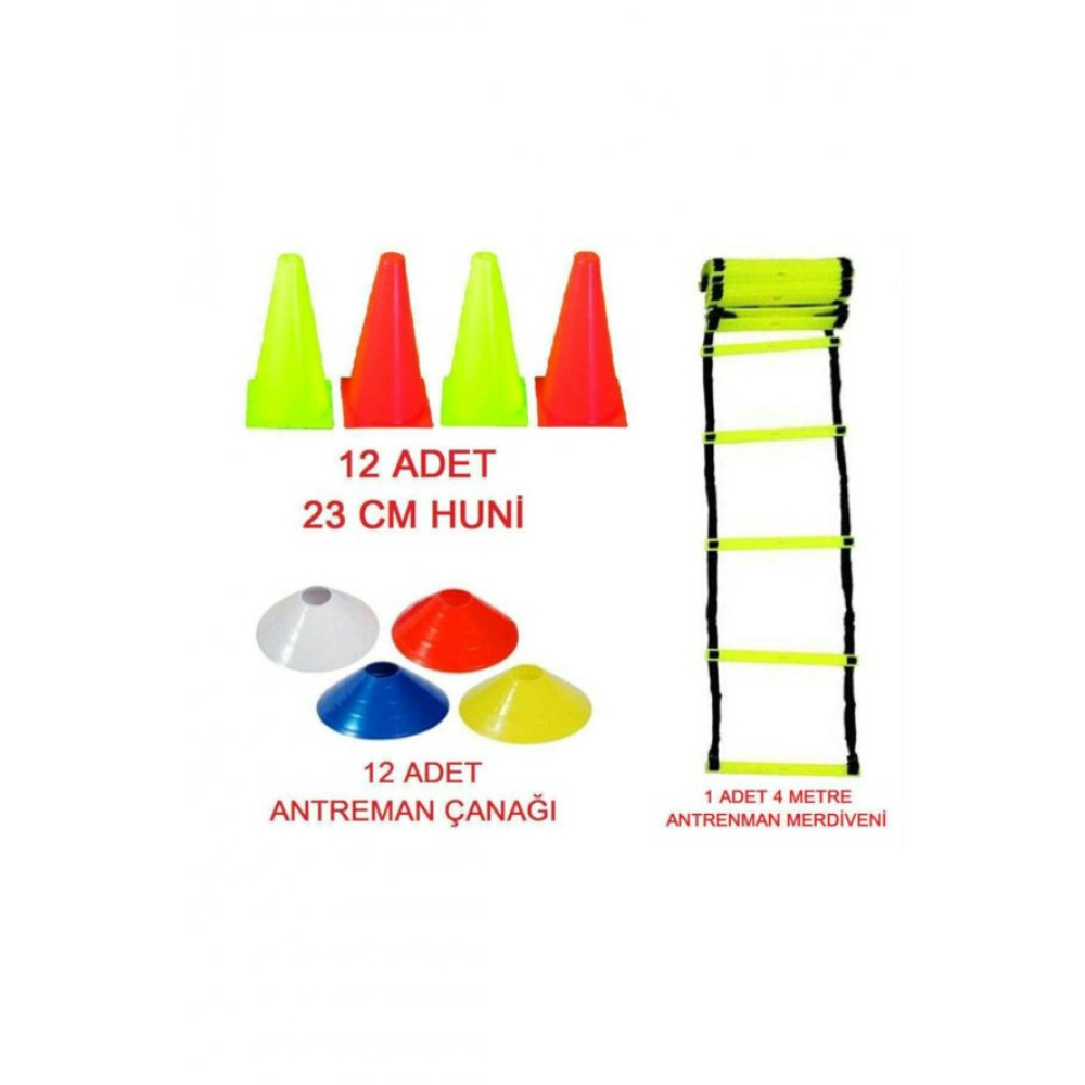 Clifton Clifton Antrenman Seti 4 Metre Merdiven + Huni + Kucuk Canak Set Dambıllar & El / Ayak Ağırlıkları Fiyatı