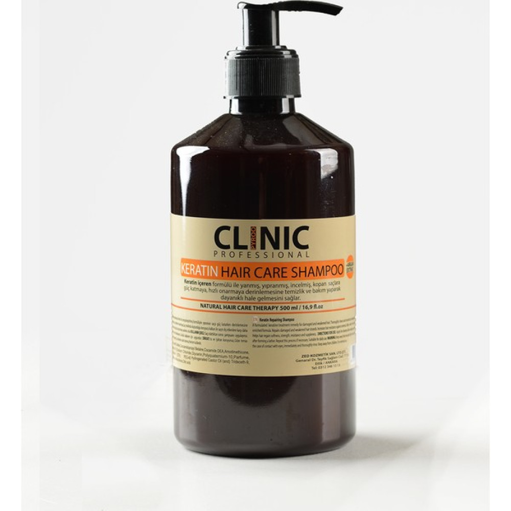 Clinic Professional Clınıc Keratinli Bakım Şampuanı 500 ml Şampuan ve Saç Kremi Fiyatı