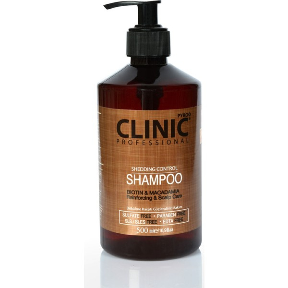 Clinic Professional Parebensiz Biotin Dökülme Şampuanı 500 ml Şampuan ve Saç Kremi Fiyatı