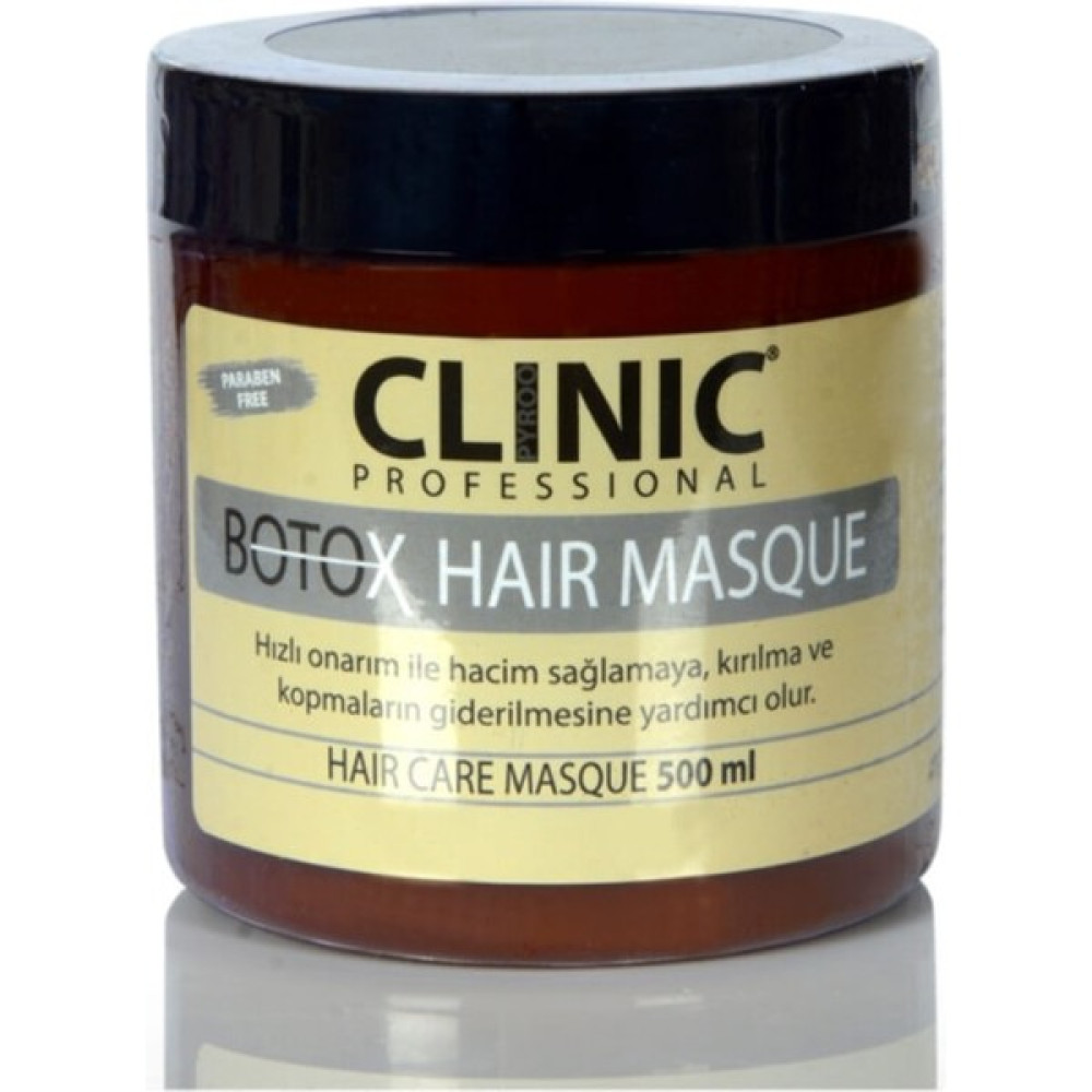 Clinic Professional Saç Bakım Maskesi Botox 500 ml Saç Bakım Maskeleri & Serumlar & Spreyler Fiyatı