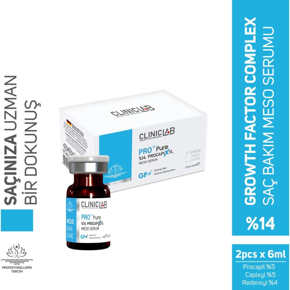 Cliniclab Saç Dökülme Karşıtı %14 Procapixyl Büyüme Faktörü Içeren Meso Serum 6 ml X 2 Adet Diğer Fiyatı