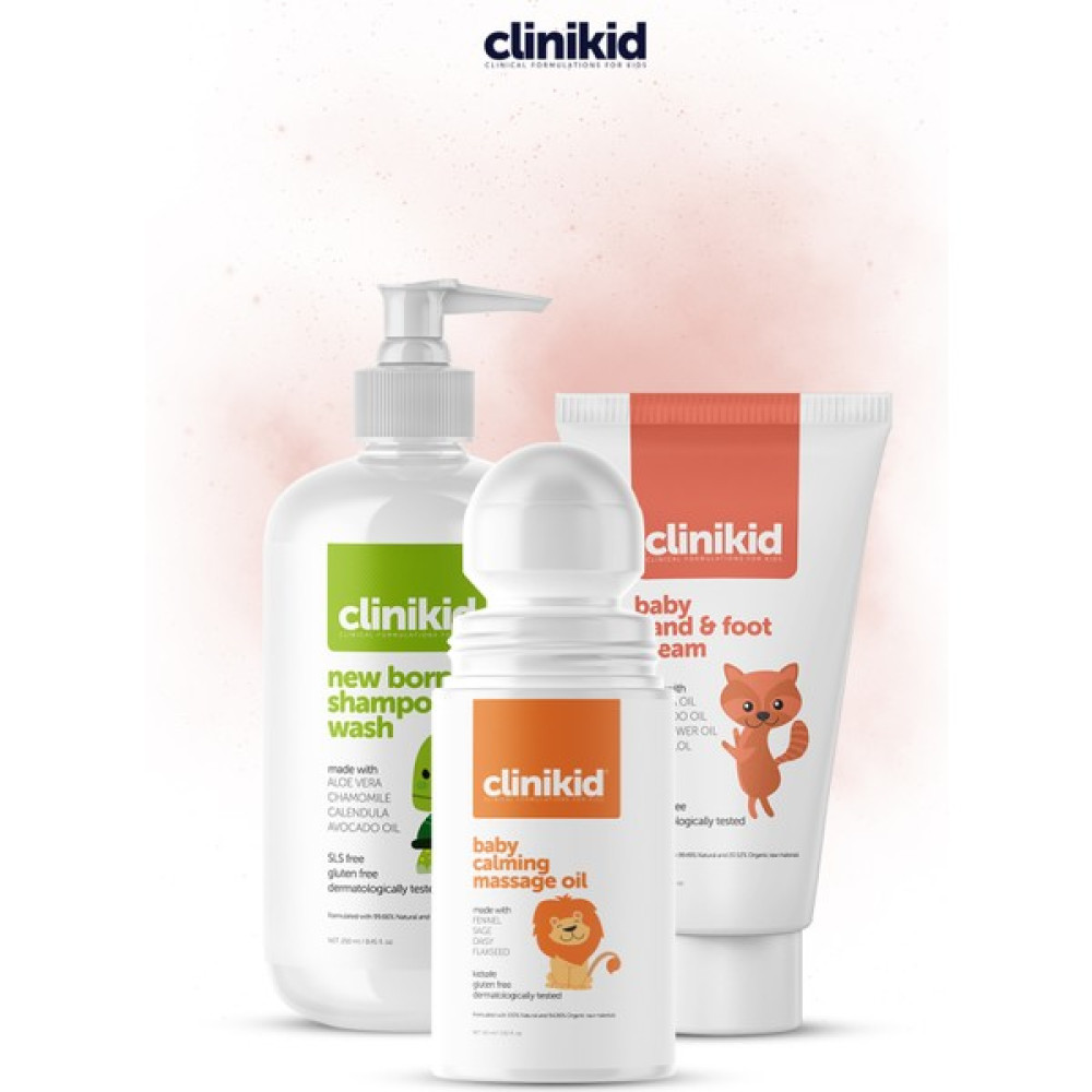 Clinikid Bebeğimin Günlük Ihtiyaç Seti - Beyaz Bebek Bakım Seti Fiyatı