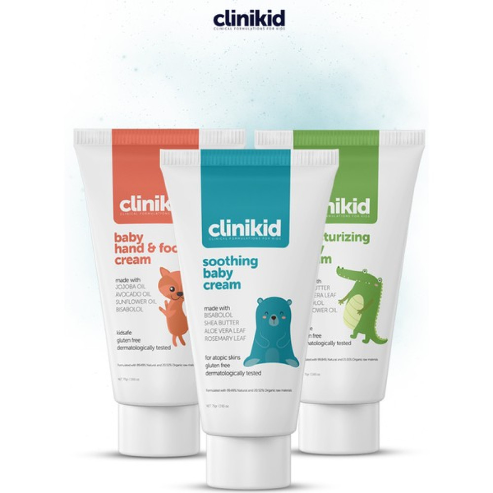 Clinikid Kuru Cilt Özel Bakım Seti Bebek Bakım Seti Fiyatı