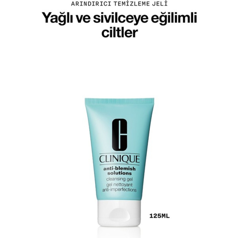 Clinique AntiBlemish Solutions Temizleme Jeli 125Ml Cilt Temizleme ve Peeling Fiyatı