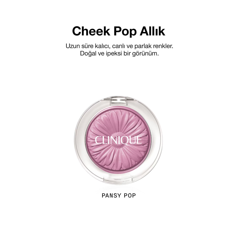 Clinique Cheek Pop Allık - Pansy Pop 3.5gm/.12oz 192333101230 Allık Fiyatı