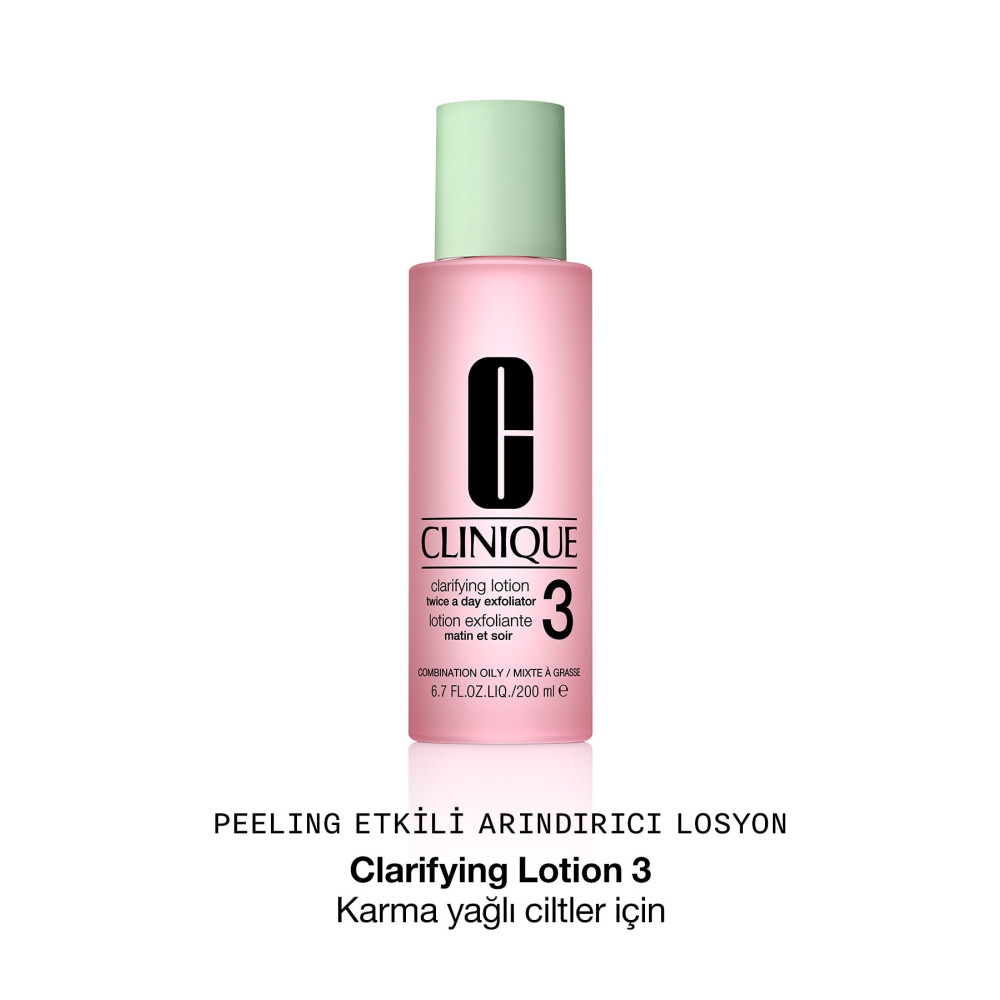 Clinique Clarifying Lotion Arındırıcı Losyon Tonik 3 Cilt ve Yüz Bakımı Fiyatı