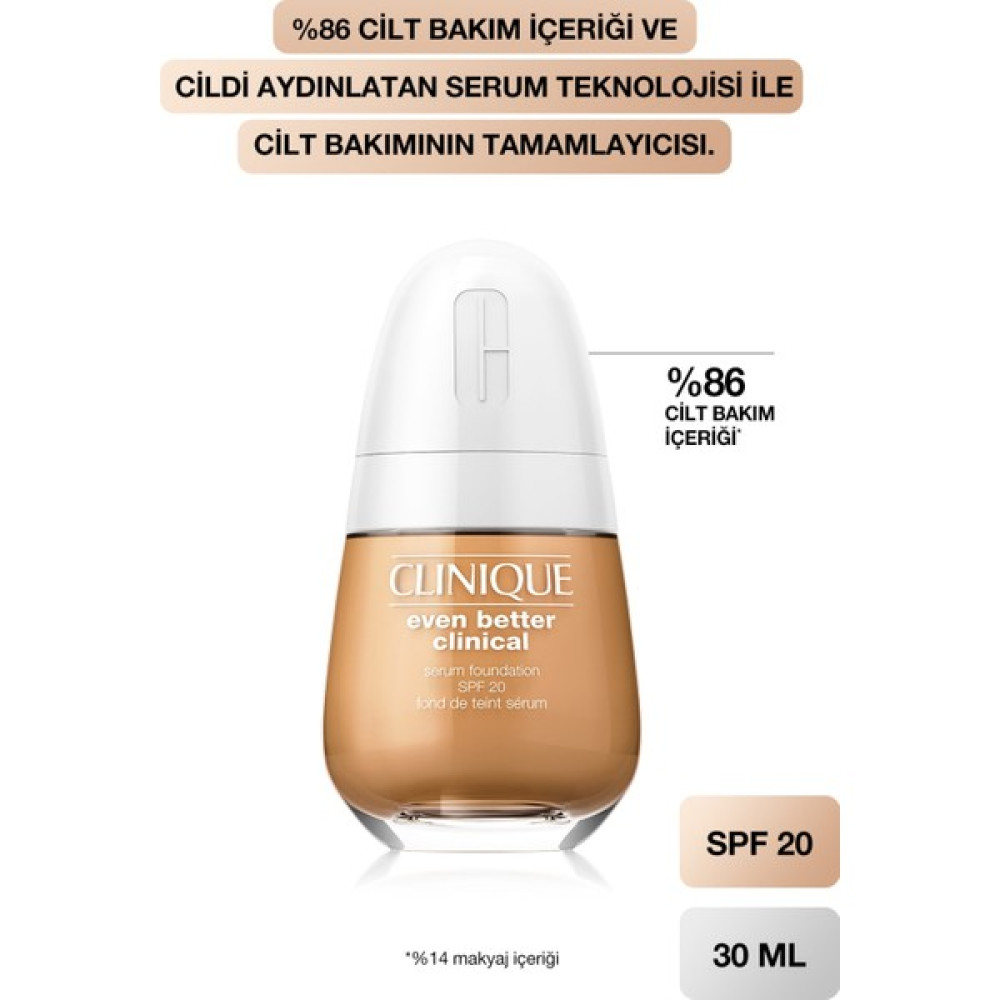 Clinique Even Better Clinical Serum Fondöten Spf 20 192333078136 85169 Cn 116 Spice (D) Fondötenler Fiyatı