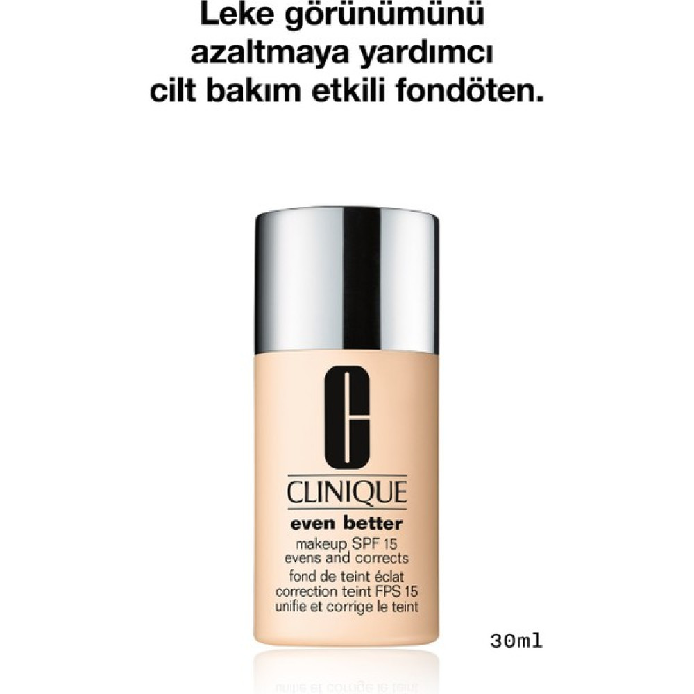 Clinique Even Better Fondöten Spf 15 Alabaster - 01 Fondötenler Fiyatı