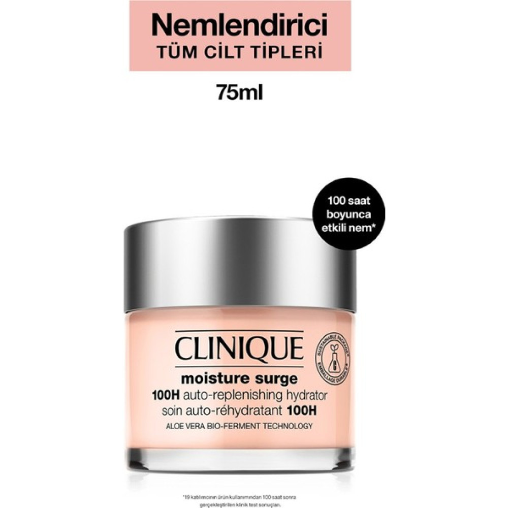 Clinique Moisture Surge 100 Saat Etkili Nemlendirici 75 ml 192333066942 Nemlendiriciler Fiyatı