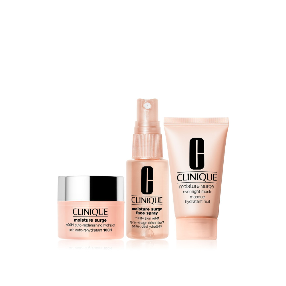 Clinique Moisture Surge™ 3lü Glow Nemlendirici Seti Cilt Temizleme ve Peeling Fiyatı