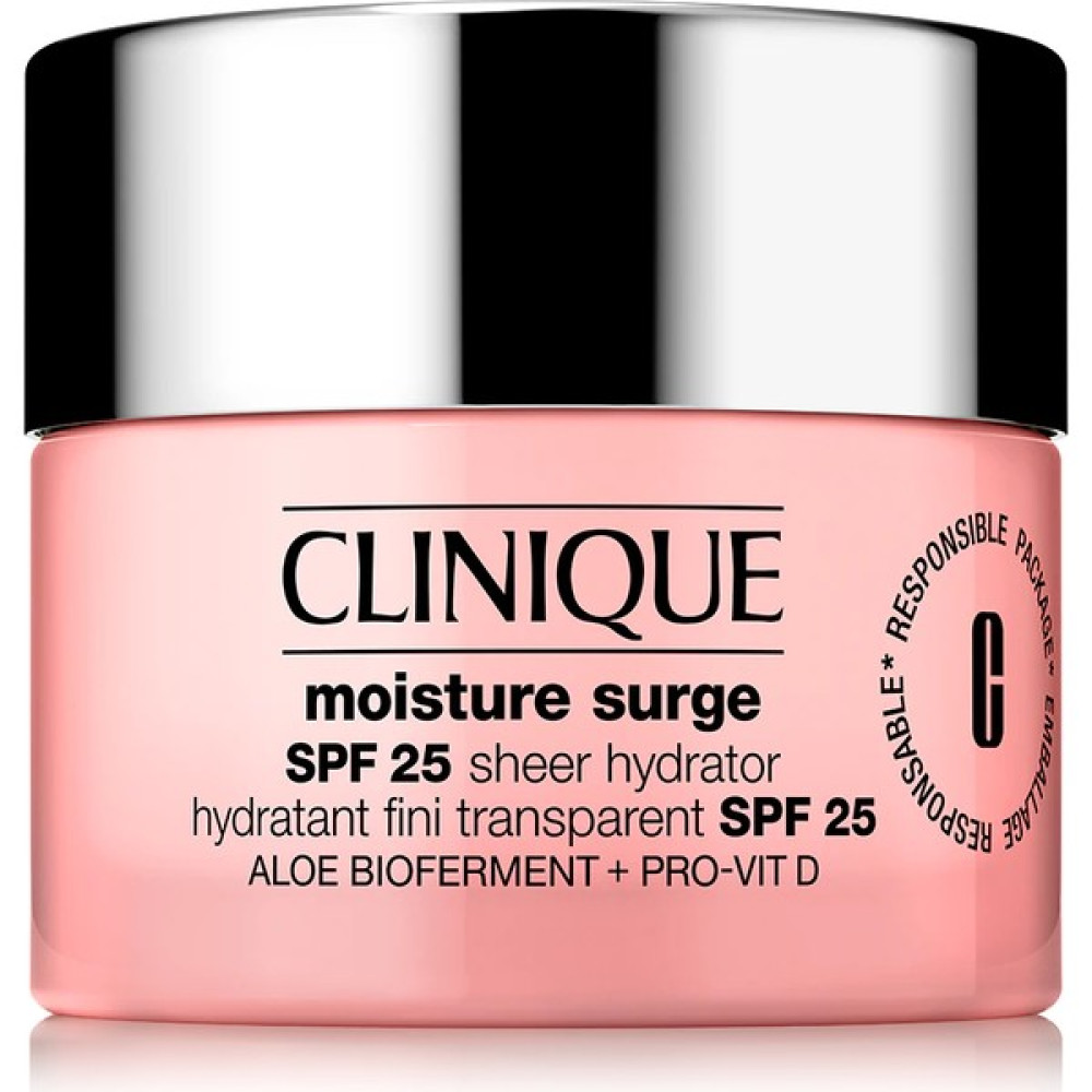 Clinique Moisture Surge spf 25 Güneş Korumalı Nemlendirici 30 Ml pro-vit d Vitamini Ve Aloe Bioferment Ha E Nemlendiriciler Fiyatı