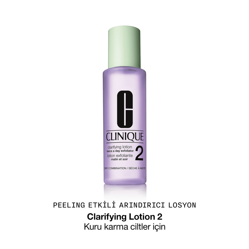 Clinique Nemlendirici Etkili Losyon - Clarifying Lotion 2 200 ml 020714462765 Cilt ve Yüz Bakımı Fiyatı