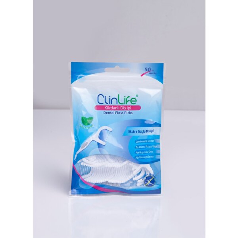 Clinlife Kürdanlı Diş Ipi - 50 Adet Diş İpleri Fiyatı