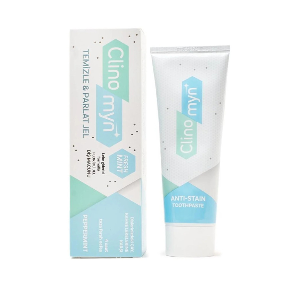 Clinomyn Fresh Diş Beyazlatan Ve Parlatan Temizle Parlat Jel Diş Macunu 75 ml Diş Macunları Fiyatı