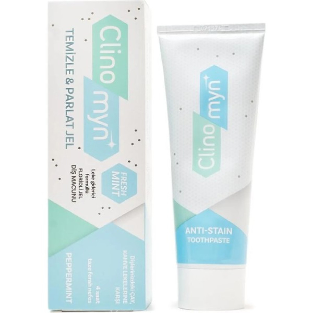 Clinomyn Fresh Temizleme Parlatma Jel Diş Macunu 75 ml Diş Macunları Fiyatı