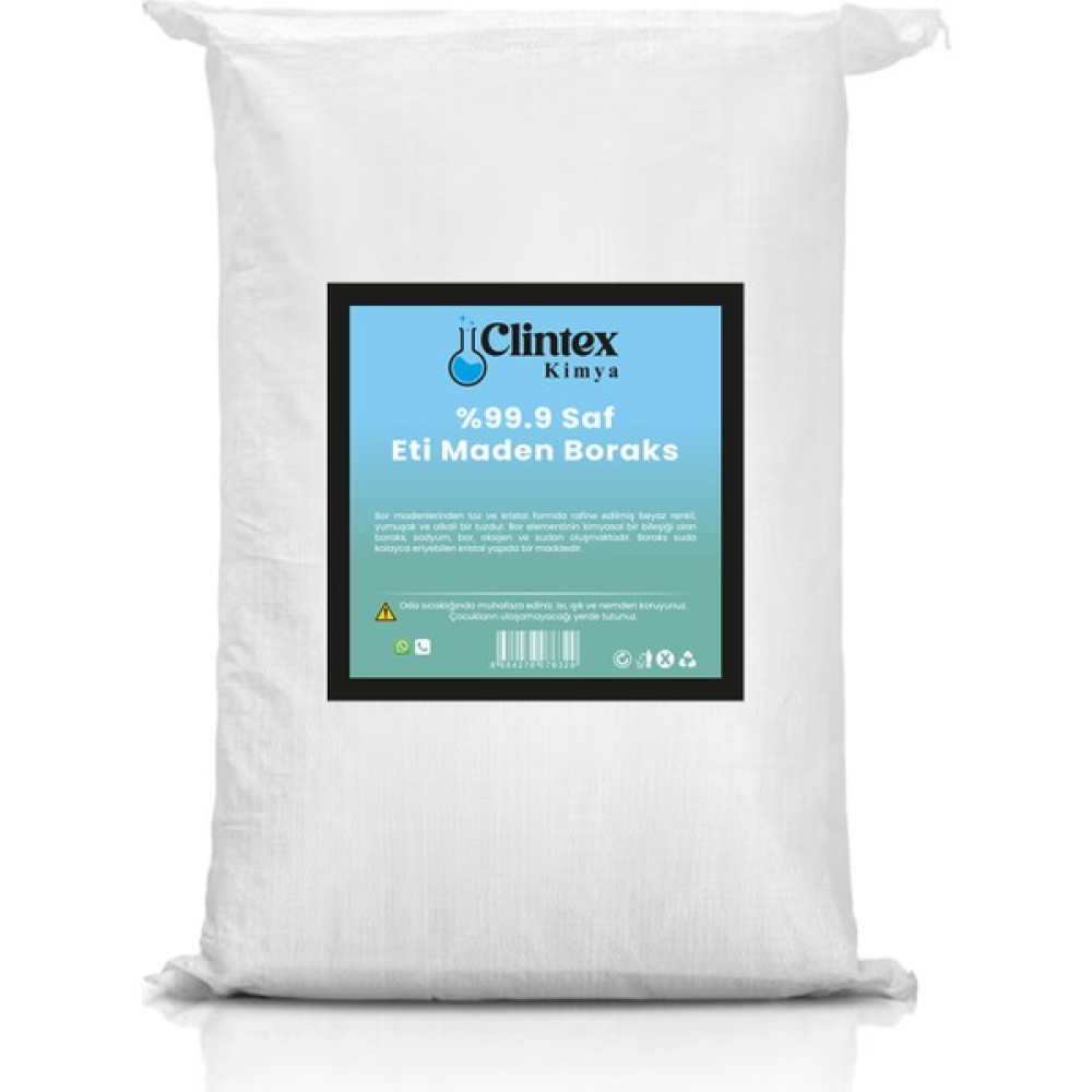 Clintex Kimya %99.9 Saf Eti Maden Boraks 1 kg Parlatıcı ve Temizleyiciler Fiyatı
