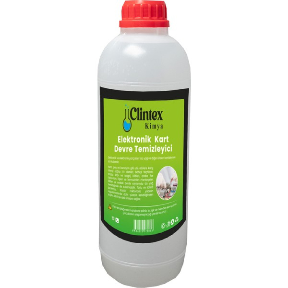 Clintex Kimya Elektronik Devre Kart Temizleyici Yağsız 1 Lt Parlatıcı ve Temizleyiciler Fiyatı