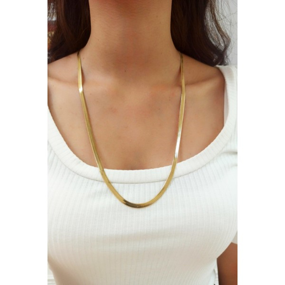 ÇLK Accessories Çelik Uzun Italyan Zincir Kolye B400 Bijuteri Kolye Fiyatı