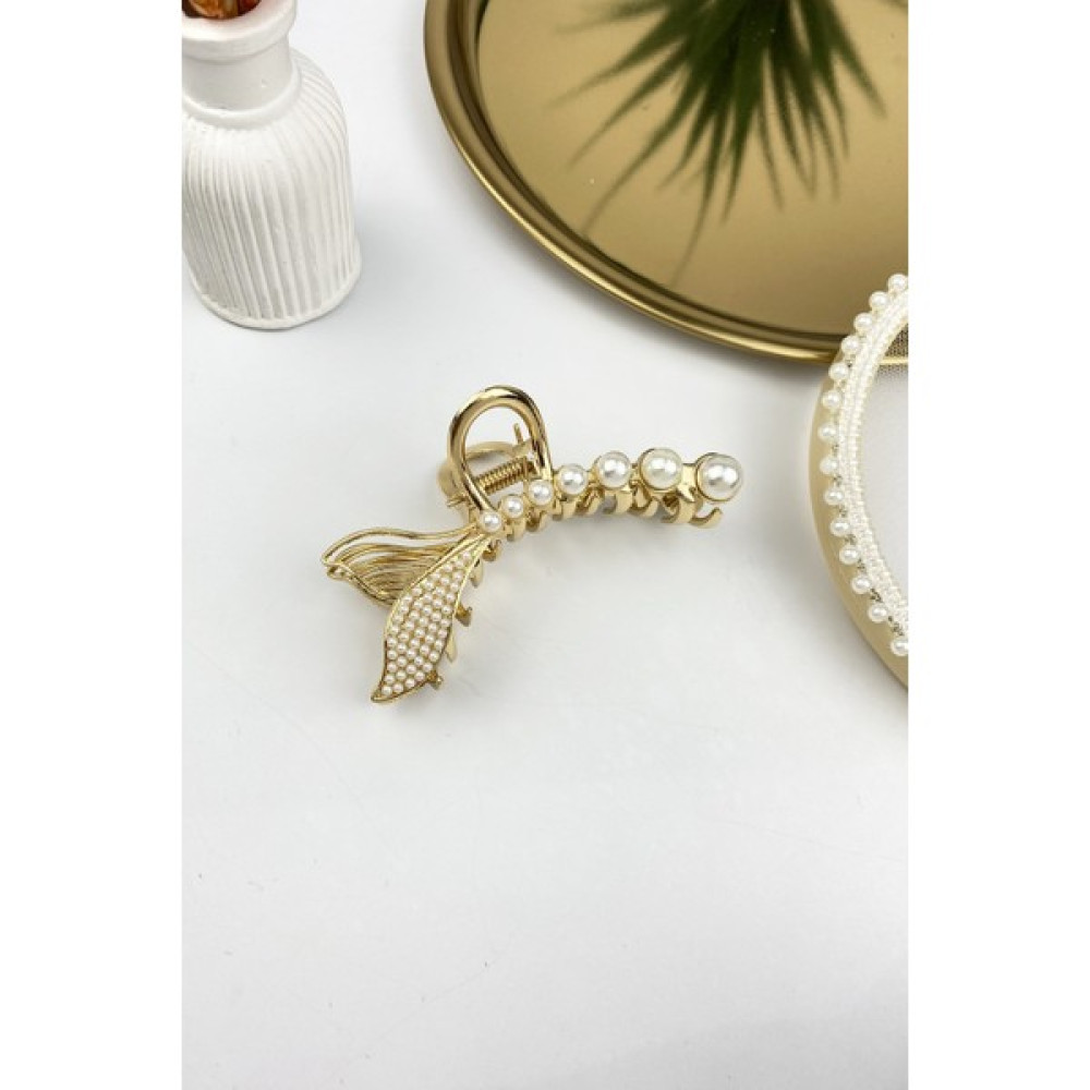ÇLK Accessories Incili Metal Mandal Toka Balık Model Toka, Taç & Saç Bandı Fiyatı