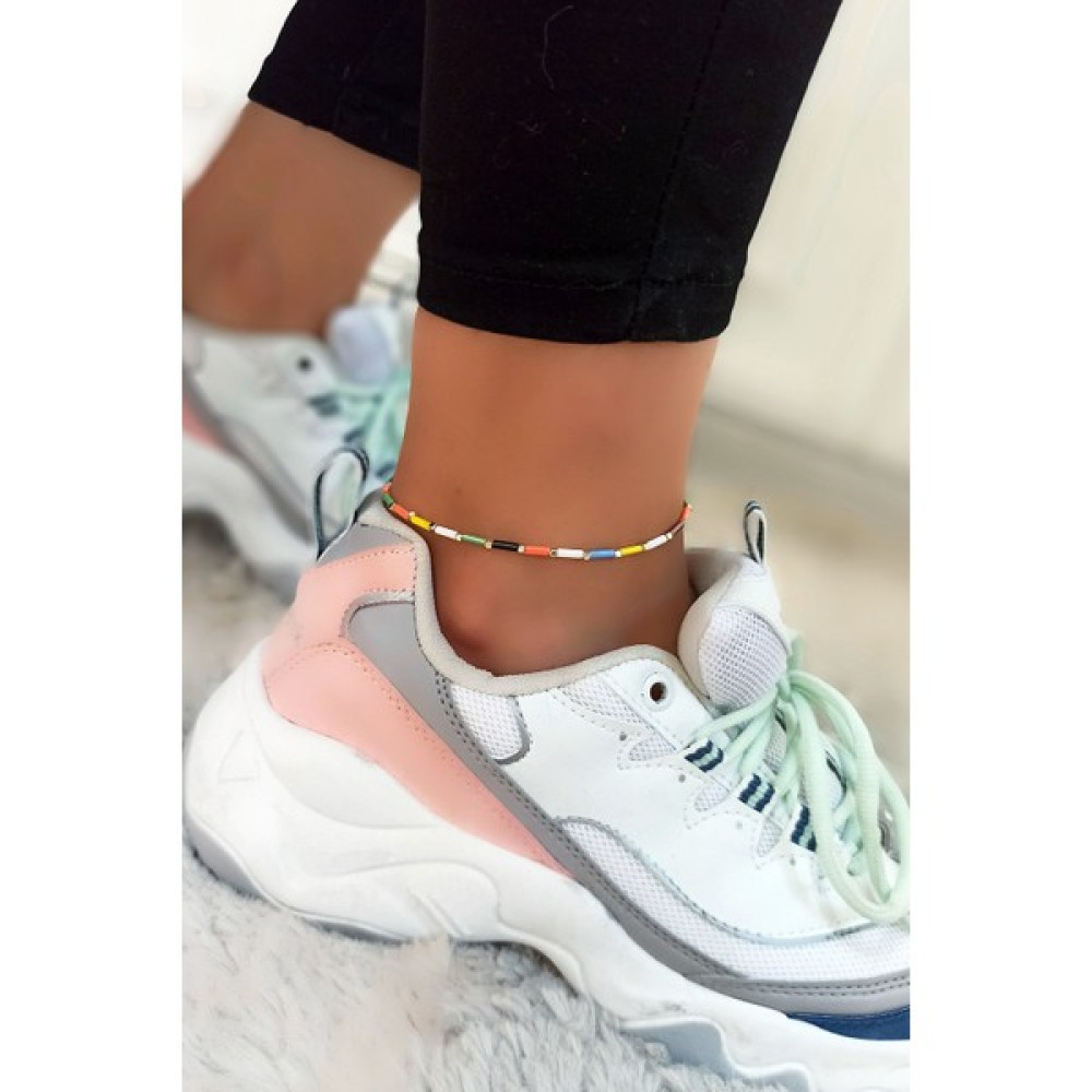 ÇLK Accessories Renkli Boru Boncuk Halhal TRHALHAL4075 B31503 Halhal Fiyatı