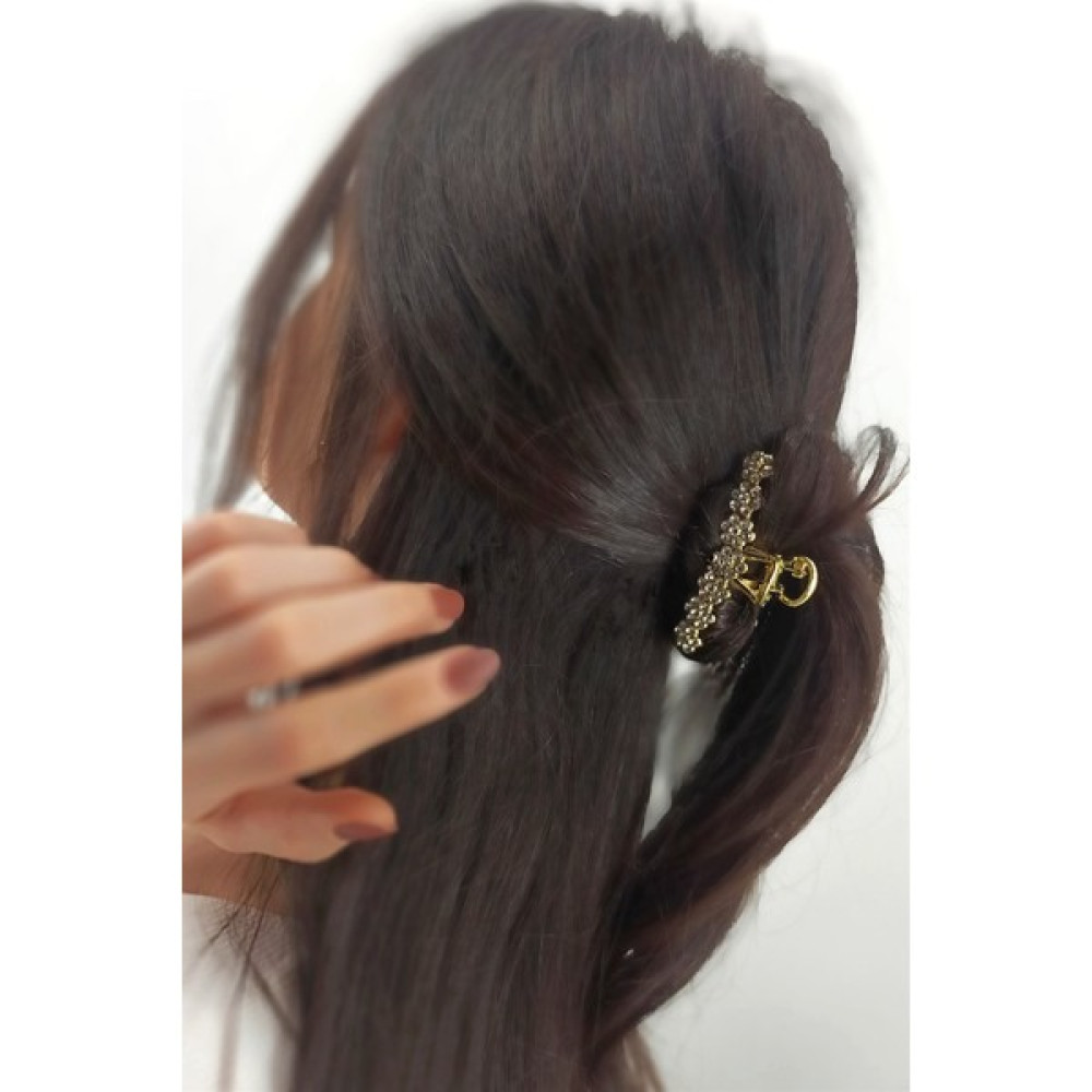 ÇLK Accessories Taşlı Çiçek Mandal Toka TRTOKA9839 Toka, Taç & Saç Bandı Fiyatı