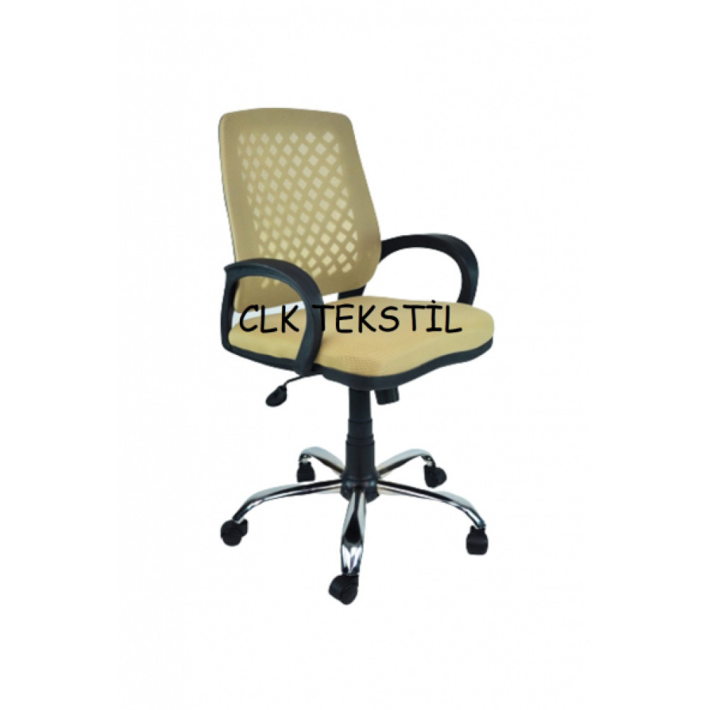 Clk Fileli Petek Ofis Buro Bilgisayar Koltugu Sandalyesi Krom Ayak Ofis Koltukları Fiyatı