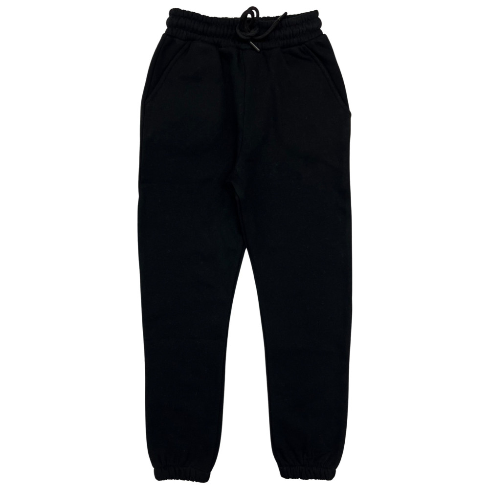 Cloise Unisex Çocuk Lastik Paça Şardonlu Siyah Eşofman Alt 7-8 Yaş Beden Kadın Eşofman Fiyatı