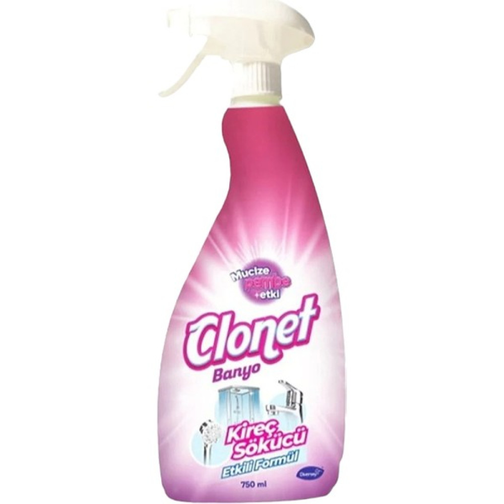 Clonet Banyo Spray 750 ml - 0,75 lt Temizlik Malzemeleri Fiyatı
