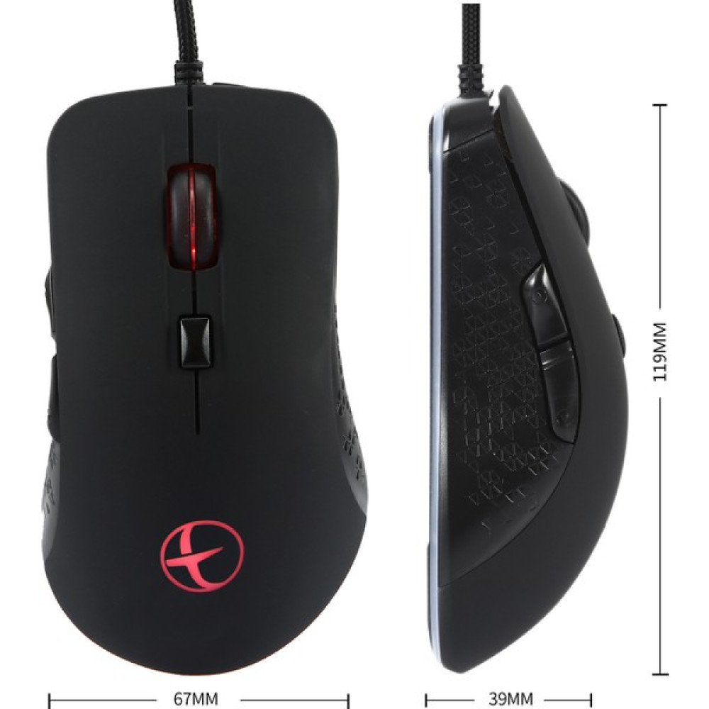Cloody 2400 Dpı Isıtıcılı Kablolu Gaming Mouse Dizüstü Masaüstü Bilgisayar - Siyah Klavye - Mouse Fiyatı