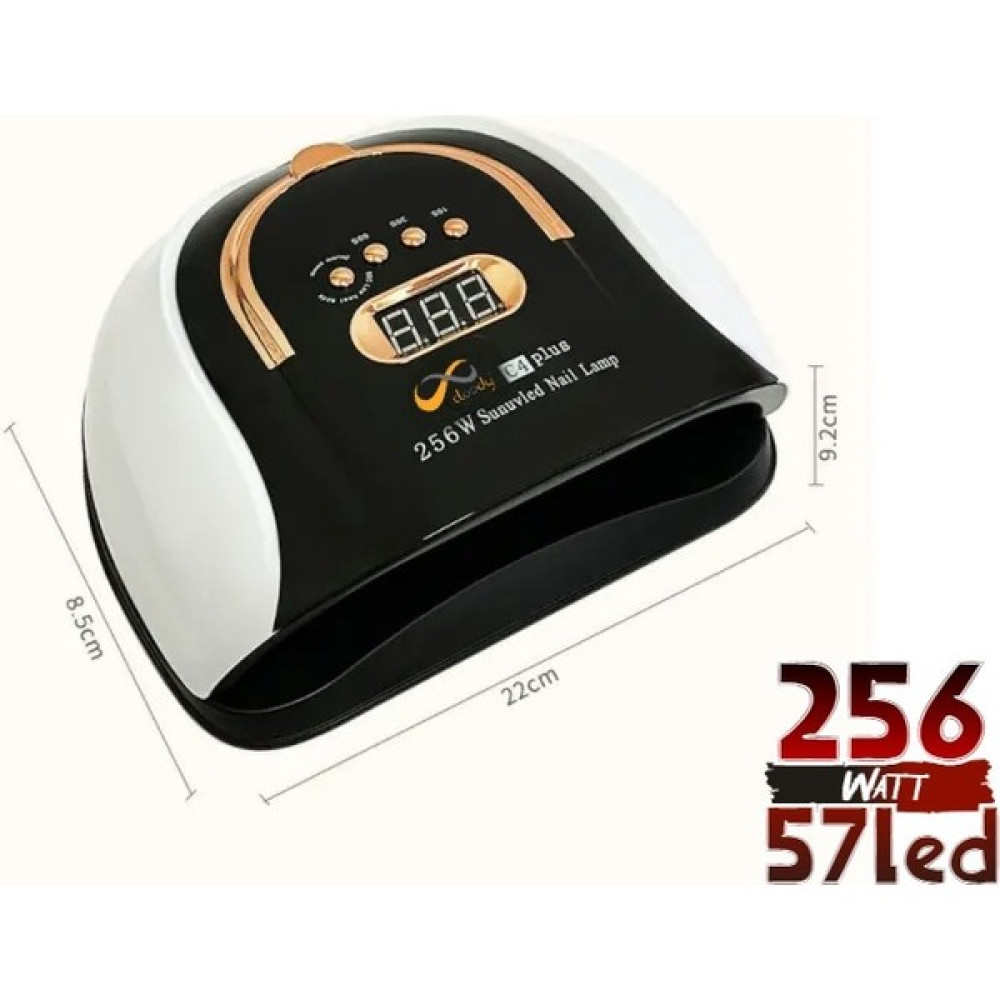 Cloody C4 Plus 256 Watt 57 LED Uv LED Kalıcı Oje Protez Tırnak Kurutucu Lamba Sun Makyaj Ürünleri Fiyatı