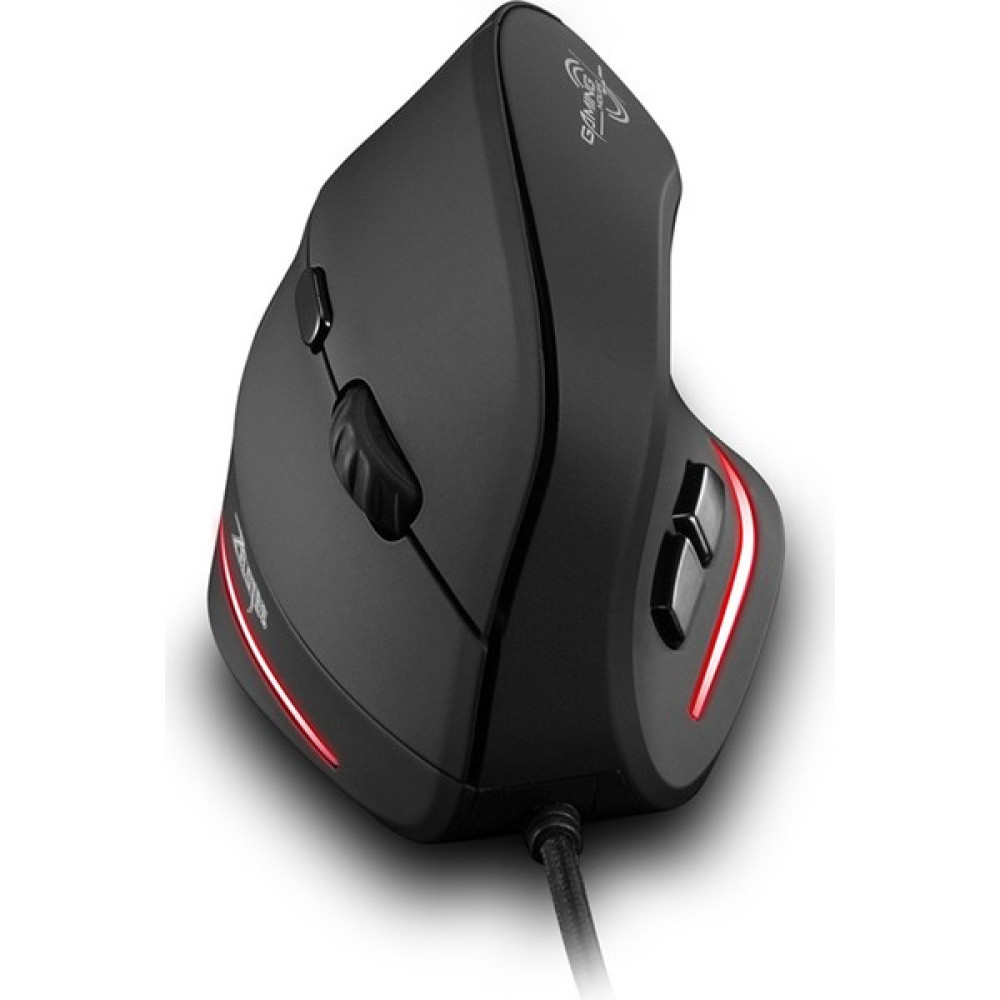 Cloody Zelotes T-20 Kablolu Dikey Ergonomik Mouse 2400 DPI - Siyah Klavye - Mouse Fiyatı