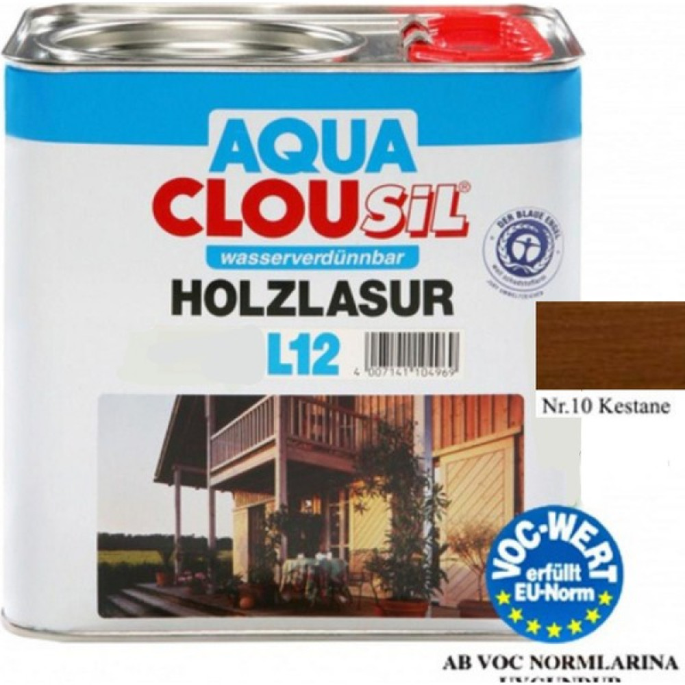 CLOU Su Bazlı Ahşap Koruyucular2,5ltCLOU Nr:10 Kestane Su Bazlı Ahşap Koruyucu 2,5l Boyalar & Boyacı Aletleri Fiyatı