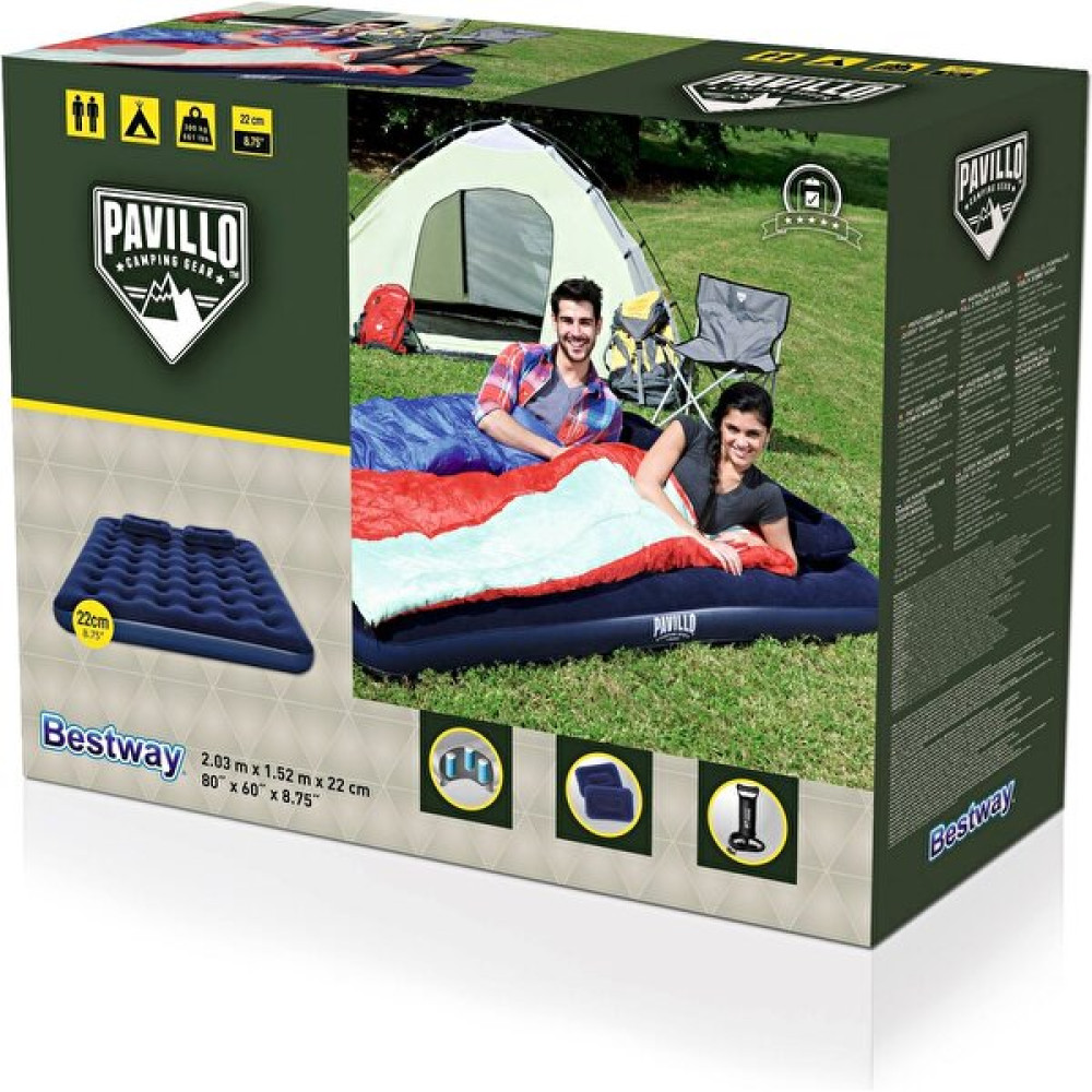 Cloud Bestway Açık Tek ve Çift Hava Yatağı Kalınlaşmış Akın Petek Yapısı Ev 1.5 Metre Genişliğinde Şişme Yatak Takımı (Yurt Dışından) Şişme Yatak Fiyatı