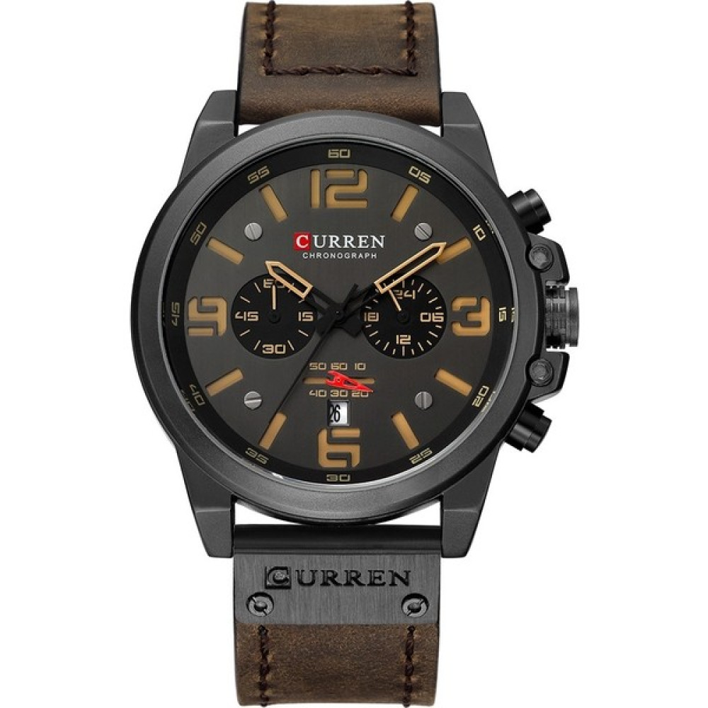 Cloud Curren 8314 Erkek Quartz Saat (Yurt Dışından) - Asker Yeşili Kol Saatleri Fiyatı