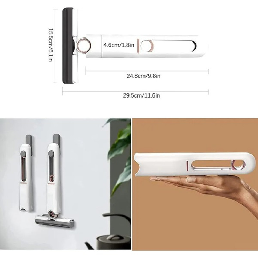 Cloud Home Taşınabilir Mini Mop Kendinden Sıkmalı Mini Temizlik Paspası || Mutfak-Araba-Banyo-Camlarda Kullanım - Beyaz Temizlik Malzemeleri Fiyatı