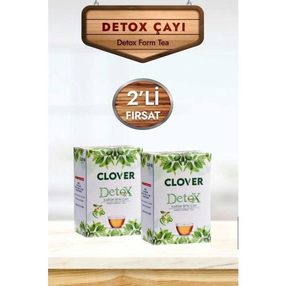 clover cosmetıcs Zayıflama Destekleyici Bitkisel Karışımlı Kinoa Çayı 2 Li Set Çay Fiyatı