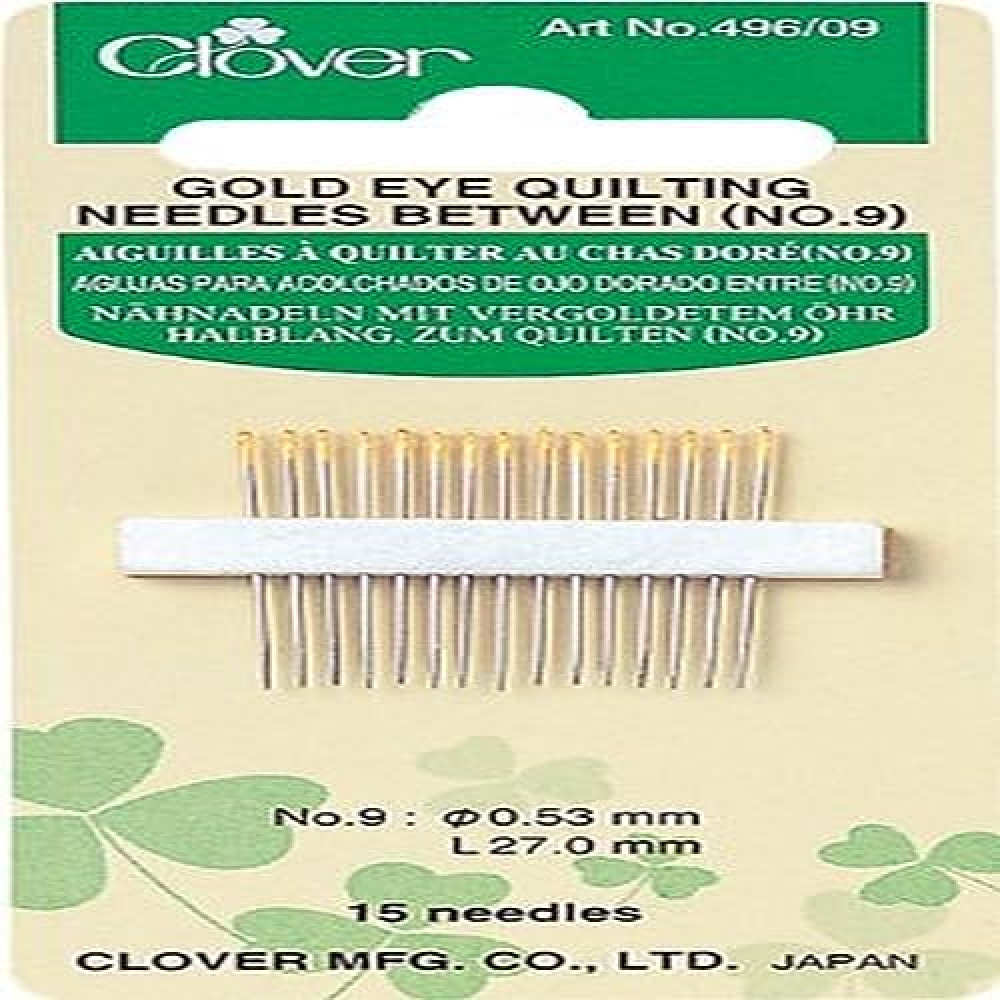 Clover Gold Eye Quilting, No. 9