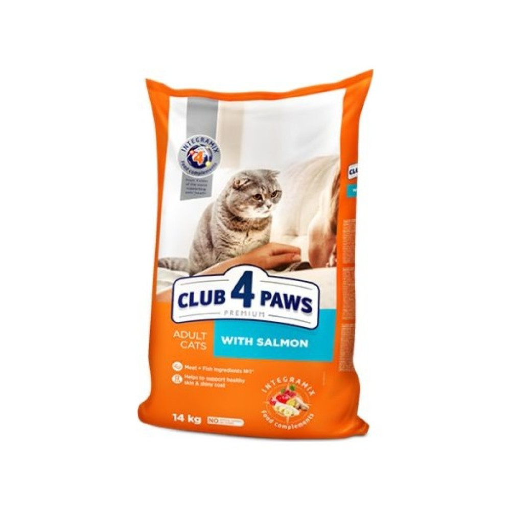 Club 4 Paws CLUB4PAWS Pre. Somonlu Yetişkin Kedi Maması 14KG Evcil Hayvan Ürünleri Fiyatı