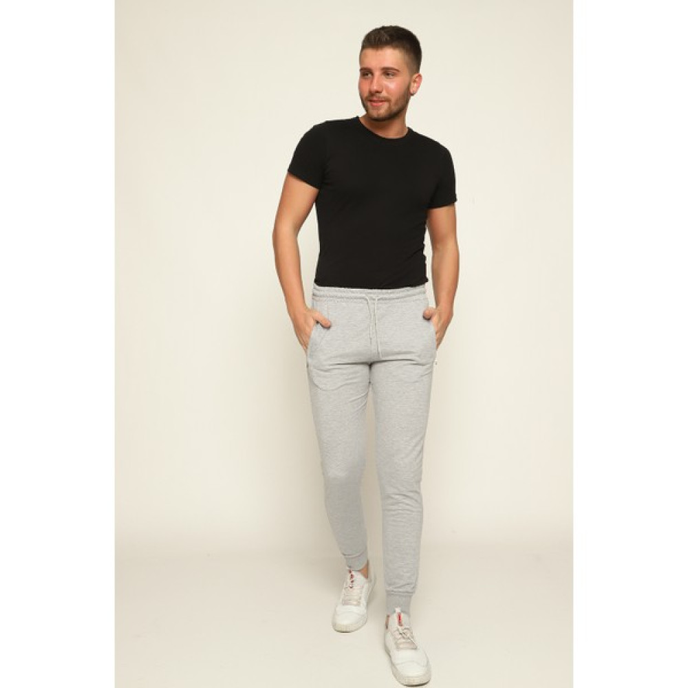Club Ju Erkek Antrasit Basic Slim Fit Paçası Lastikli Eşofman Altı Erkek Eşofman Fiyatı
