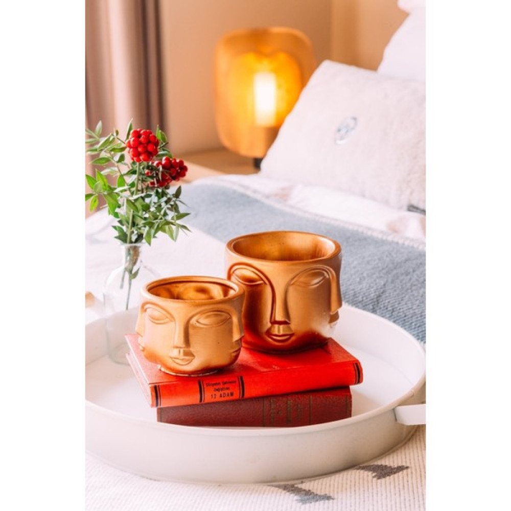 cm Home 2'li Bronz Renk Havelka Beton Saksı Çiçeksiz Oto Boyaları Fiyatı
